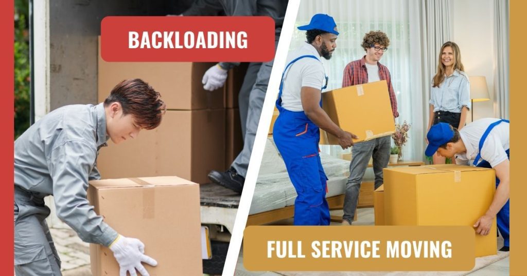 Backloading vs Full Service Moving