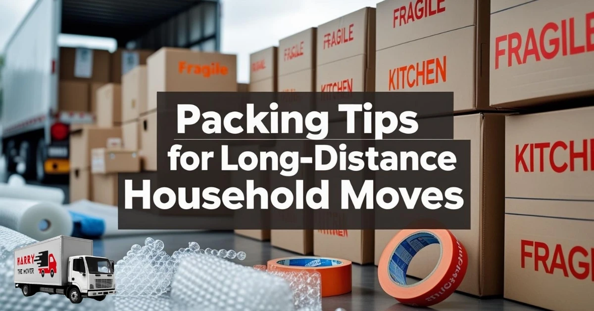 Packing Tips for Long-Distance Household Moves