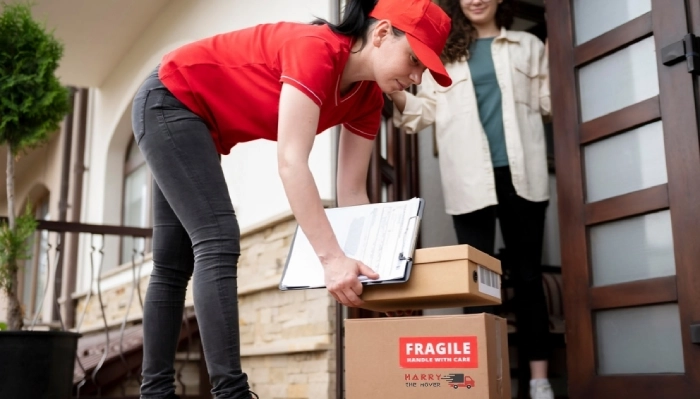 Harry The Mover house removalist in Adelaide delivering fragile boxes with professional care Harry The Mover house removalist in Adelaide delivering fragile boxes with professional care.